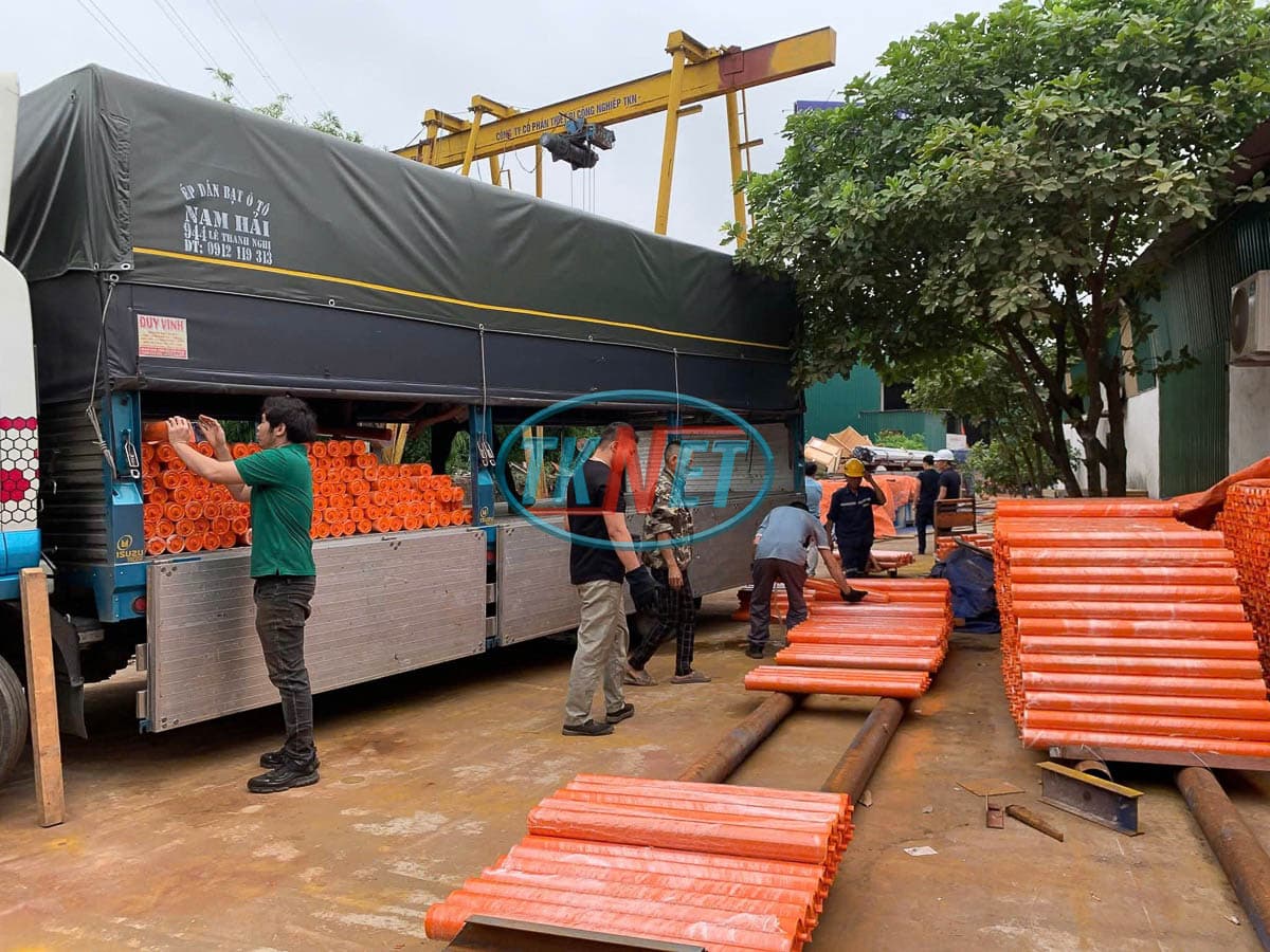 Dây chuyền sản xuất con lăn theo lô dự án